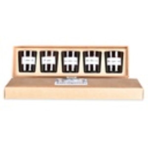 Coffret de 5 bougies