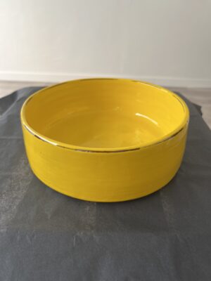 Grand Ramequin en cÃ©ramique Jaune