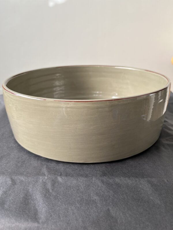 Plat en cÃ©ramique M Gris