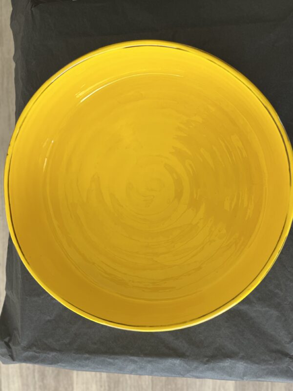 Plat en cÃ©ramique L Jaune - Image 2