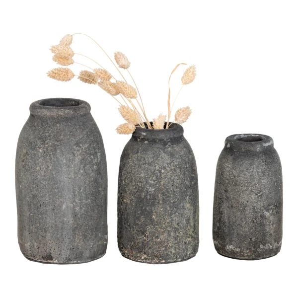 Vase en terre cuite lot de 3