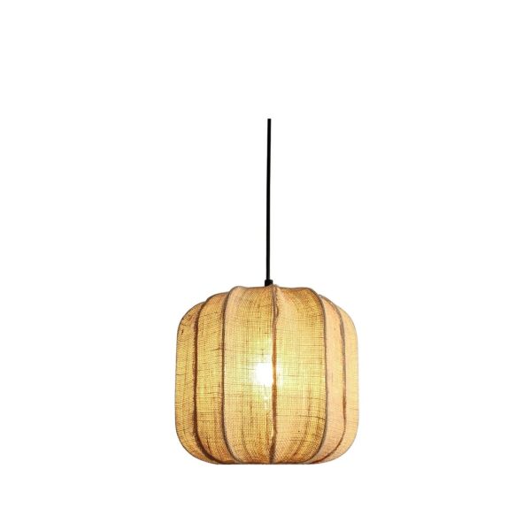 Abat jour pour suspension en jute naturel