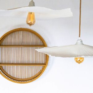 Suspension en papier mÃƒÂ¢chÃƒÂ© blanc