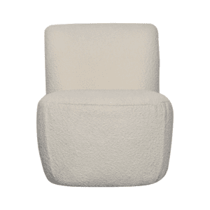 Fauteuil Bouclette Blanc