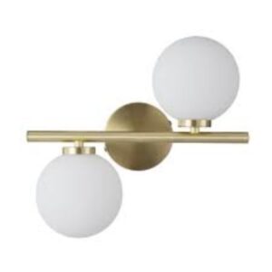APPLIQUE MURALE 2 GLOBES