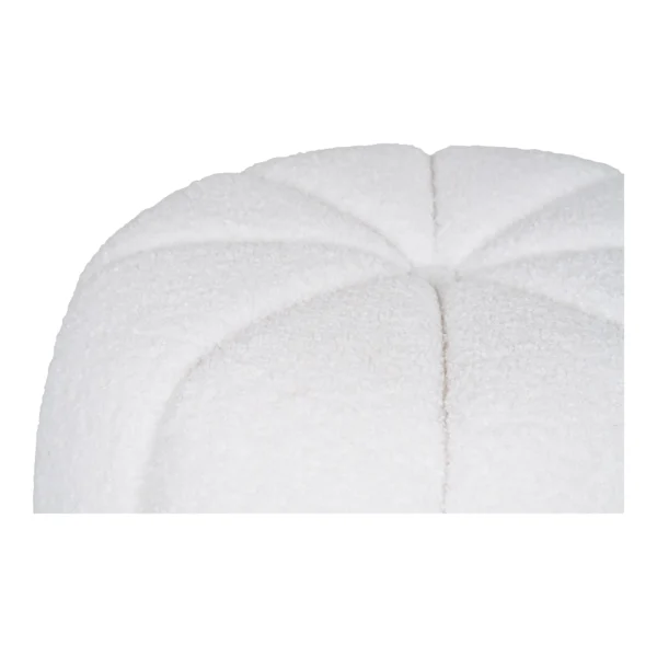 POUF BLANC DESIGN
