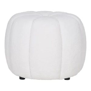 POUF BLANC