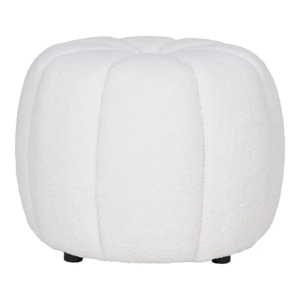 POUF BLANC