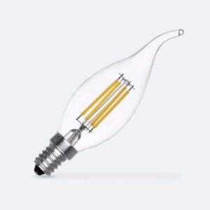 Ampoule flamme E14 coup de vent